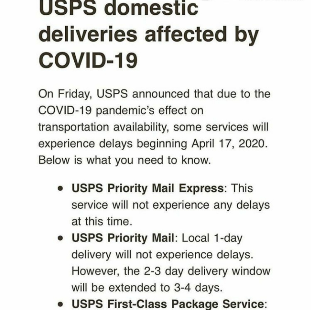 Shipping Delays